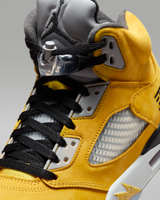 エアジョーダン 5 varsity maize and wolf grey Air Jordan 5 Retro 